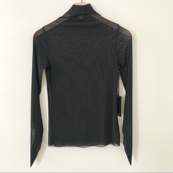 NWT Shinestar Sheer Top - Picture 2 of 7